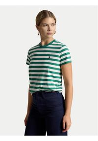 Polo Ralph Lauren T-Shirt 211B17779002 Zielony Regular Fit. Typ kołnierza: polo. Kolor: zielony. Materiał: bawełna #1