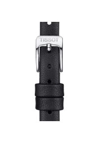 W.KRUK Tissot czarny pasek skórzany 09 mm. Kolor: czarny. Materiał: skóra. Styl: klasyczny #1
