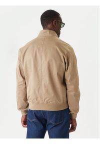 Lacoste Kurtka bomber BH7186 Beżowy Regular Fit. Kolor: beżowy. Materiał: bawełna #4