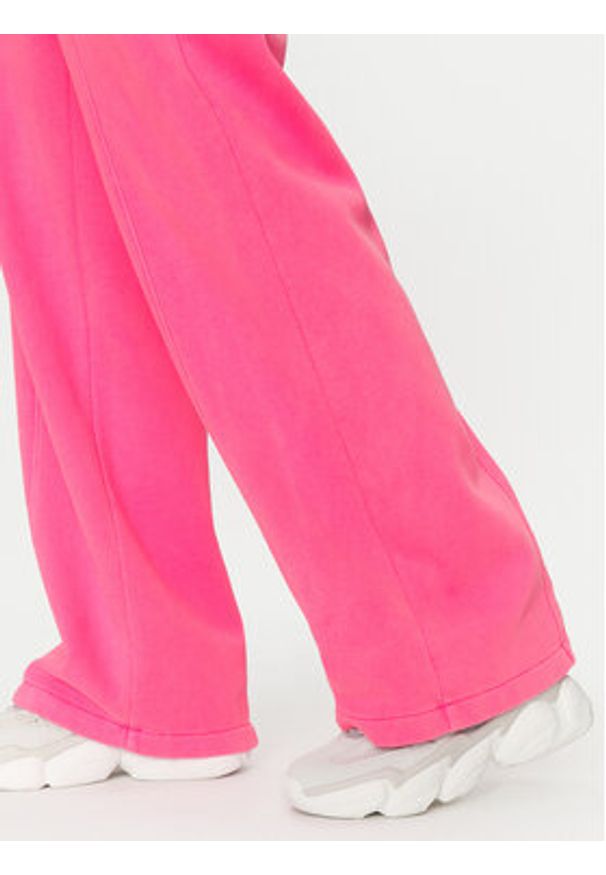 GAP - Gap Spodnie dresowe 729444-12 Różowy Wide Leg. Kolor: różowy. Materiał: bawełna