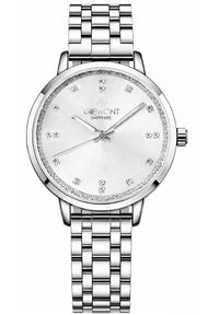 Zegarek Giewont Zegarek Damski Giewont Sapphire Srebrny GW7370-B1. Kolor: srebrny #1