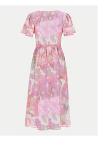 Swing Sukienka koktajlowa 5AG23600 Różowy Regular Fit. Kolor: różowy. Materiał: wiskoza. Styl: wizytowy #6