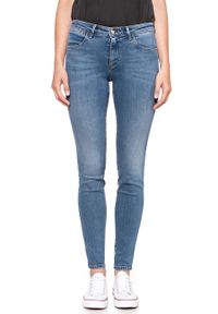 Wrangler - WRANGLER SKINNY JOLLY GREENS W28KUF28I. Wzór: aplikacja