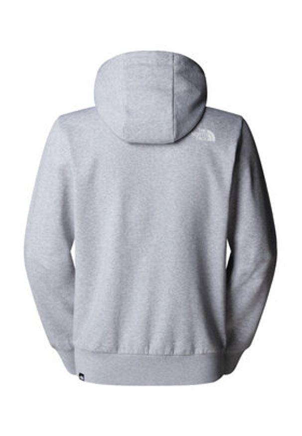 The North Face Bluza Simple Dome NF0A89FC Szary Regular Fit. Kolor: szary. Materiał: bawełna, syntetyk