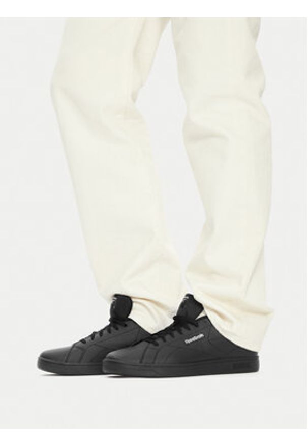 Reebok Sneakersy COURT CLEAN 100074370 Czarny. Kolor: czarny. Materiał: syntetyk, materiał