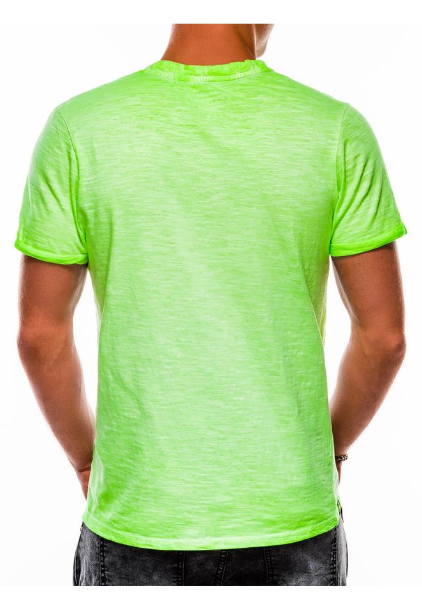 Zielony t-shirt Ombre Clothing