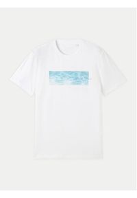 Tom Tailor Denim T-Shirt 1042045 Biały Regular Fit. Kolor: biały. Materiał: bawełna