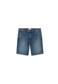 Wrangler - WRANGLER TEXAS SHORTS MĘSKIE SZORTY JEANSOWE HARE 112350867. Materiał: jeans