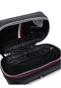 TOMMY HILFIGER - Tommy Hilfiger Kosmetyczka Th Central Washbag AM0AM14824 Czarny. Kolor: czarny. Materiał: skóra #5