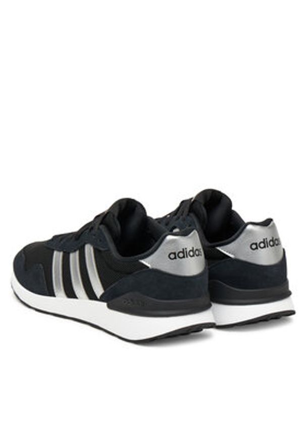 Adidas - adidas Sneakersy Run 60s 4.0 JR6626 Czarny. Kolor: czarny. Materiał: materiał. Sport: bieganie