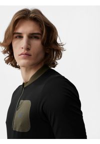 4f - 4F Koszulka rowerowa MTB męska M. Kolor: czarny. Materiał: dzianina, materiał. Sport: kolarstwo #2