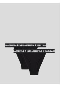 Karl Lagerfeld - KARL LAGERFELD Komplet 2 par fig brazylijskich 225W2141 Czarny. Kolor: czarny. Materiał: lyocell #3