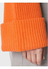 Edited Sweter Brittany EDT4463005000002 Pomarańczowy Regular Fit. Kolor: pomarańczowy. Materiał: wiskoza #5