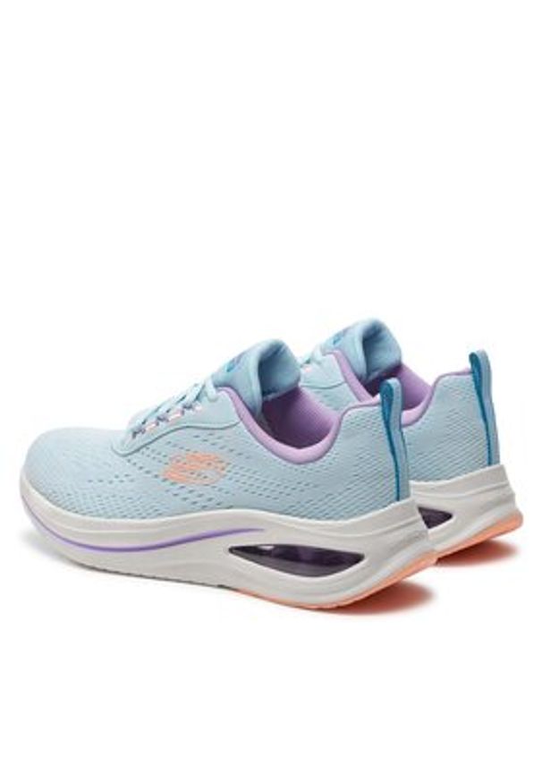 skechers - Skechers Sneakersy Air Meta-Aired Out 150131/LBMT Niebieski. Kolor: niebieski. Materiał: mesh, materiał