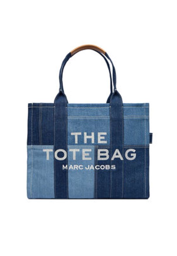 MARC JACOBS - Marc Jacobs Torebka The Denim Large Tote Bag H018M06FA21 Niebieski. Kolor: niebieski