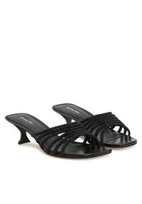 MICHAEL Michael Kors Klapki Haisley 40T5HSMS1S Czarny. Kolor: czarny. Materiał: skóra #4