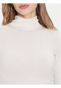 Guess Golf W4BP14 KCGM2 Écru Slim Fit. Typ kołnierza: golf. Materiał: syntetyk #3