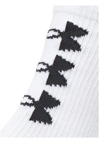 Under Armour Zestaw 3 par wysokich skarpet męskich UA Perform Tech 3p Crew 1379515 Biały. Kolor: biały. Materiał: poliester, materiał