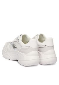 Karl Lagerfeld - KARL LAGERFELD Sneakersy Kontour Wedge KL68016 Biały. Kolor: biały. Materiał: skóra #4