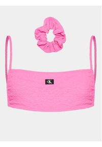 Calvin Klein Swimwear Góra od bikini KW0KW02395 Różowy. Kolor: różowy. Materiał: syntetyk #3
