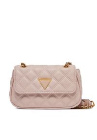 Guess Torebka Giully (QA) Mini-Bags HWQA87 48780 Różowy. Kolor: różowy. Materiał: skórzane