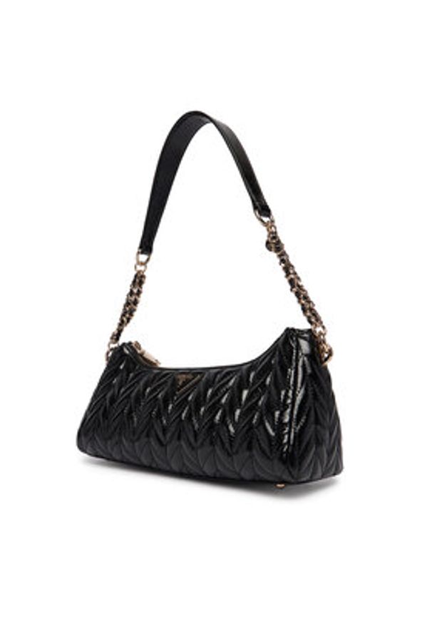 Guess Torebka Cheryl HWTQ97 20180 Czarny. Kolor: czarny. Materiał: skórzane