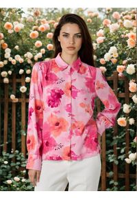 Sinsay - Wiskozowa koszula ze wzorem - wielobarwny. Materiał: wiskoza #1