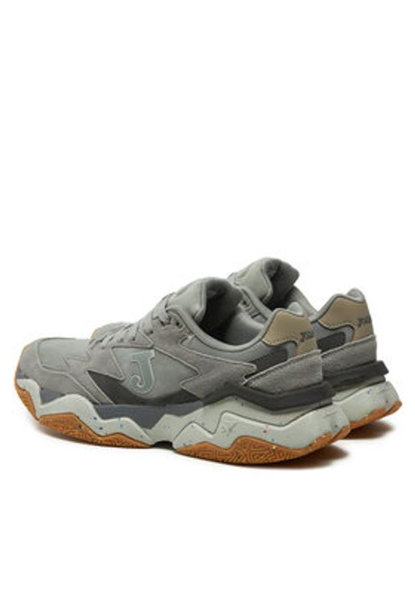 Joma Sneakersy C1400 C1400W2412 Szary. Kolor: szary. Materiał: skóra