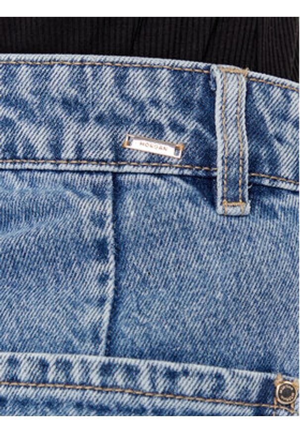 Morgan Jeansy 241-PWIDE Niebieski Wide Leg. Kolor: niebieski