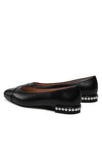 Stuart Weitzman Baleriny Pearl Flat SB753 Czarny. Kolor: czarny. Materiał: skóra #6
