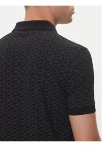 BOSS Polo Paddy Striped C 50540719 Czarny Regular Fit. Typ kołnierza: polo. Kolor: czarny. Materiał: bawełna