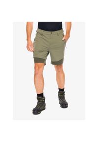 Spodenki turystyczne męskie Rab Torque Mountain Shorts. Kolor: zielony. Sport: turystyka piesza #1