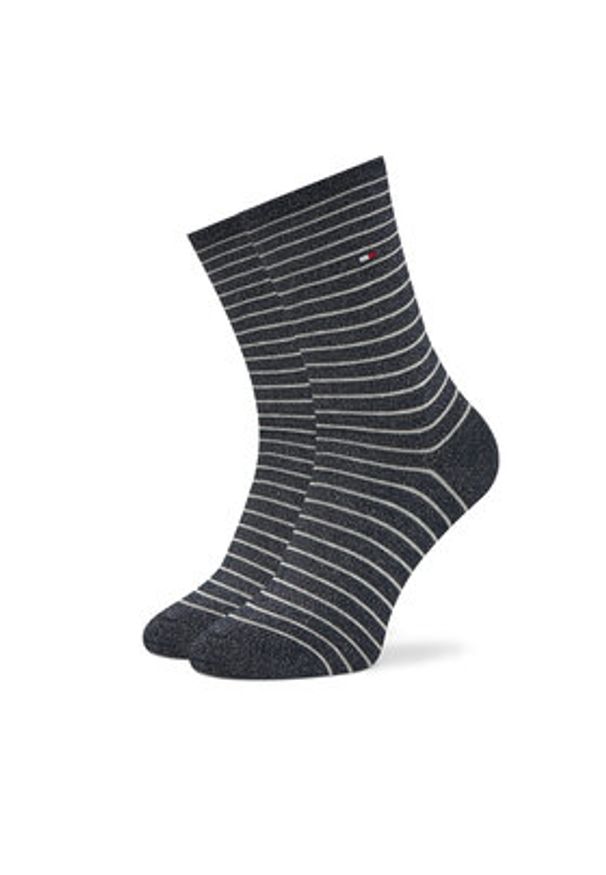 TOMMY HILFIGER - Tommy Hilfiger Skarpety długie 701236464 Granatowy. Kolor: niebieski. Materiał: bawełna, materiał