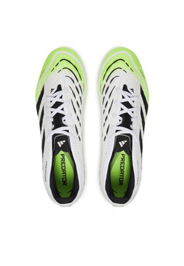 Adidas - adidas Buty do piłki nożnej Predator Pro JI1195 Biały. Kolor: biały. Materiał: skóra