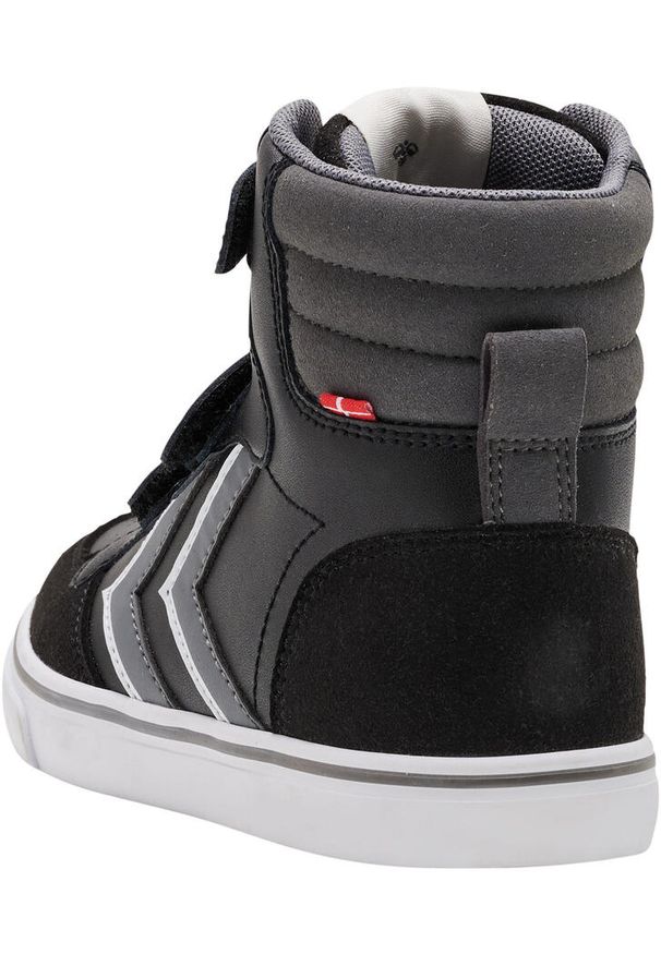 Buty sportowe dla dzieci Hummel Stadil Pro. Kolor: szary. Materiał: skóra. Szerokość cholewki: normalna