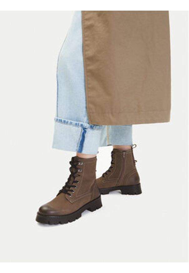 Lasocki Trzewiki CEO-WI16-780-02 Brązowy. Kolor: brązowy. Materiał: nubuk, skóra