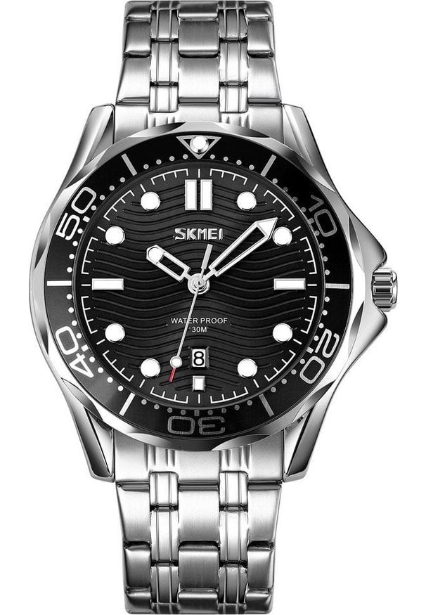 Zegarek Męski Skmei 9276SISIBK + BOX