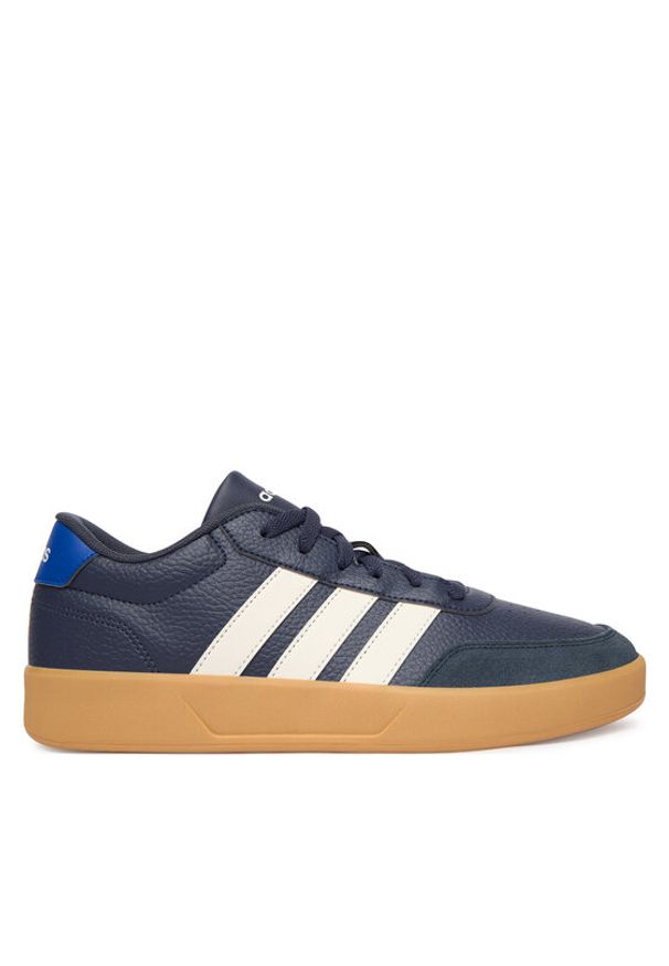 Adidas - adidas Sneakersy Breaknet 3.0 JQ4615 Granatowy. Kolor: niebieski. Materiał: skóra