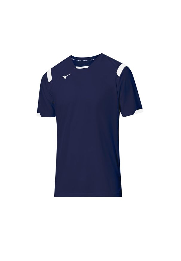 Koszulka Mizuno handball. Kolor: niebieski. Sport: piłka ręczna