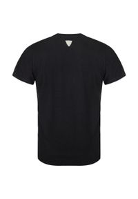 Męski bawełniany t-shirt Kilpi TYPON-M. Kolor: czarny. Materiał: bawełna. Sport: turystyka piesza