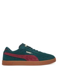 Sneakersy Puma. Kolor: zielony. Model: Puma Suede