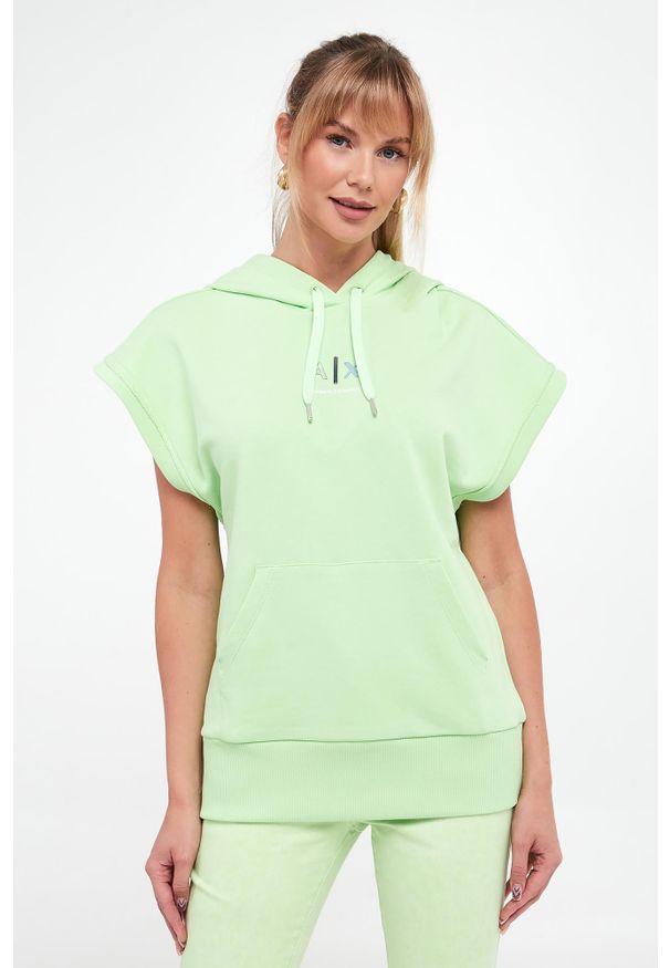 Armani Exchange - Bluza damska bez rękawów ARMANI EXCHANGE. Długość rękawa: bez rękawów