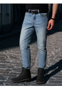 Sinsay - Jeansy cropped skinny - niebieski. Kolor: niebieski