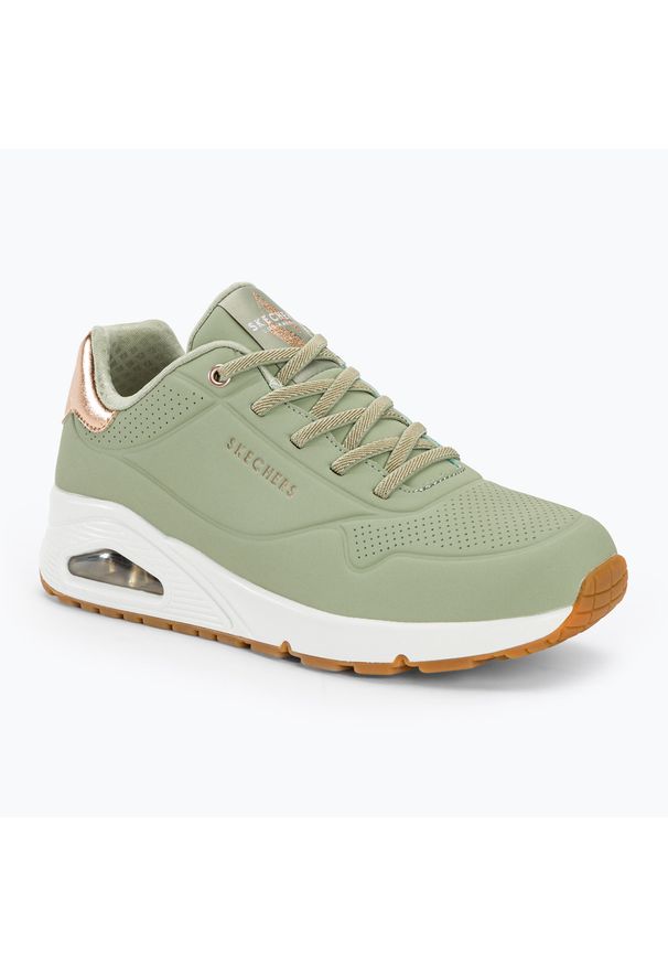 skechers - Buty damskie SKECHERS Uno Shimmer Away. Kolor: zielony