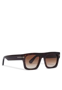 Tom Ford Okulary przeciwsłoneczne FT0711 Brązowy. Kolor: brązowy #1