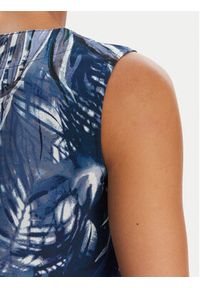 Tatuum Bluzka Lea T2509.056 Granatowy Regular Fit. Kolor: niebieski. Materiał: wiskoza