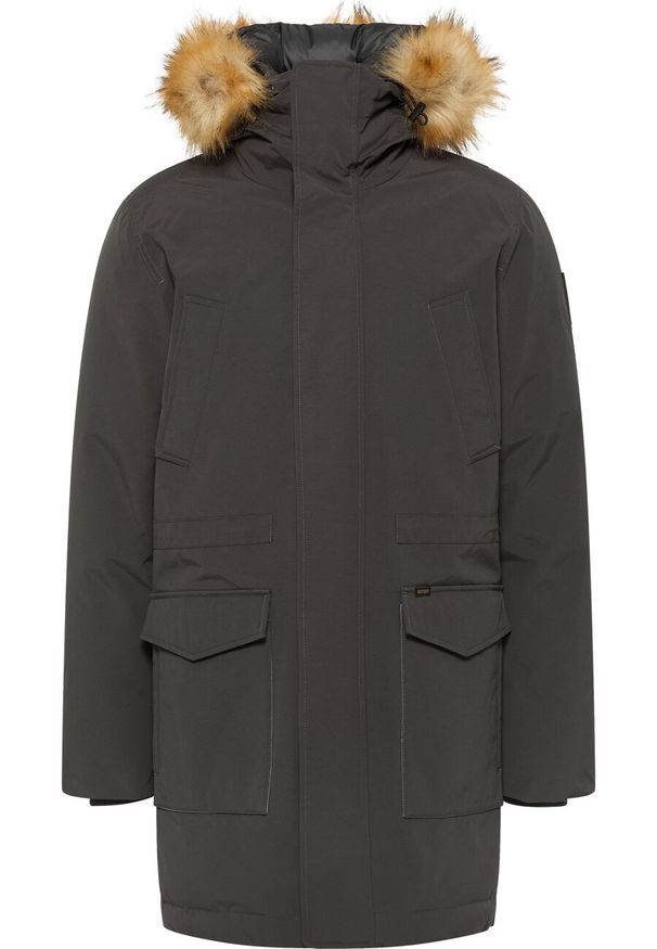 Mustang - MUSTANG Monterey MĘSKA PUCHOWA KURTKA ZIMOWA Pirate Black 1015773 4088. Materiał: puch. Sezon: zima