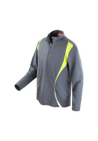 SPIRO - Top Treningowy Dla Kobiet. Kolor: wielokolorowy, żółty, brązowy, szary, biały, zielony