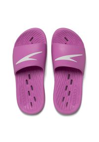 Klapki basenowe dla dzieci Speedo Slide. Kolor: fioletowy. Styl: sportowy #1