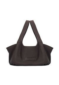 Kazar - Brązowa torebka damska kazar x kasia. Kolor: brązowy. Materiał: skórzane #1